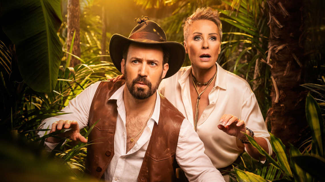 Jan und Sonja im Sommerhaus der Dschungel-Legenden 2024